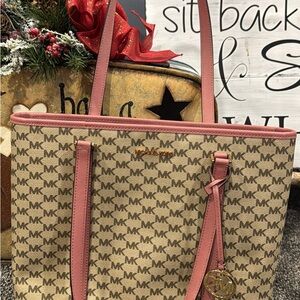 Michael Kors signature design tote